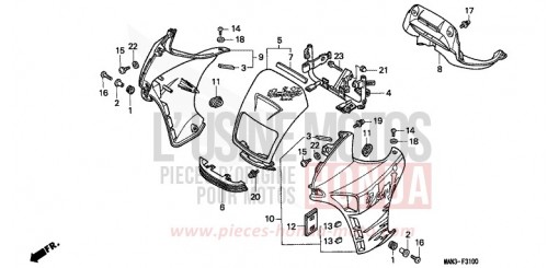 WINDLAUF (1) NX650S de 1995